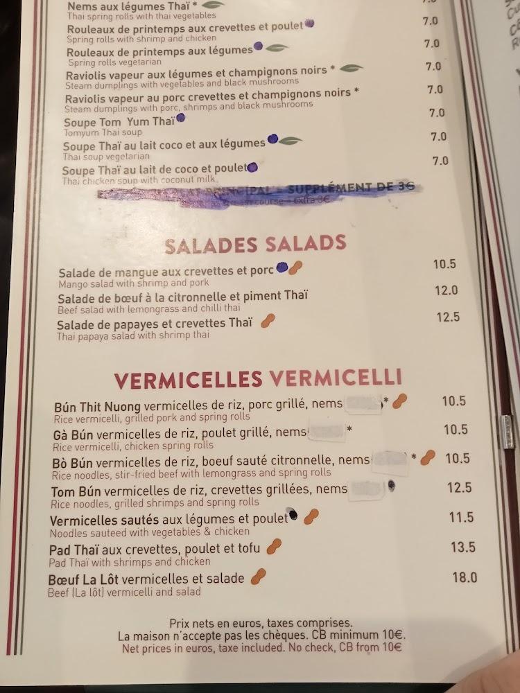 Thaï Nam - Menu Image 3